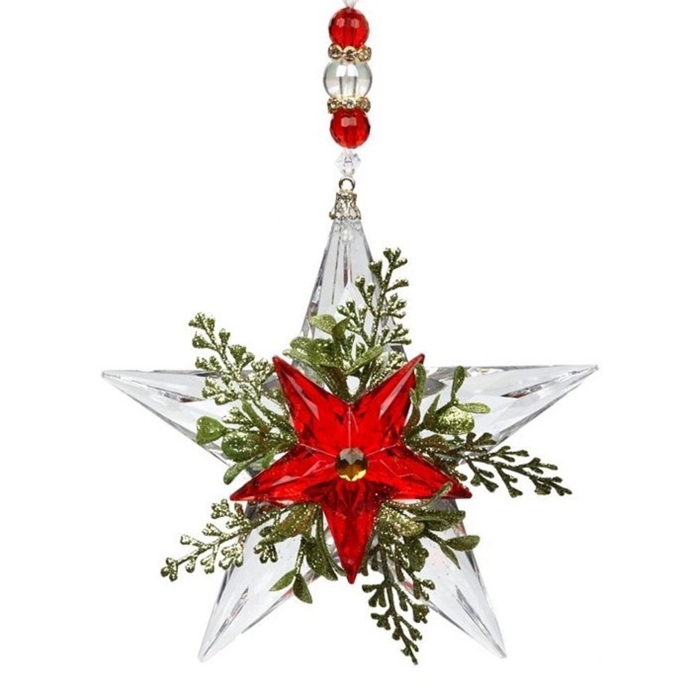 NWT Ganz Kissing Crystal legend of the mistletoe ornament‎